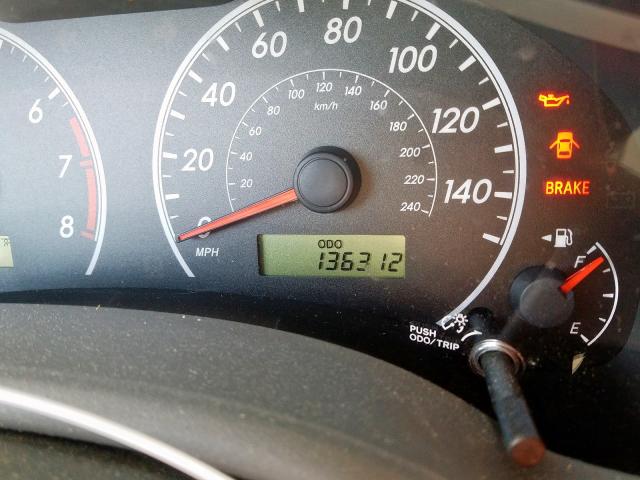 1NXBU4EE6AZ282403 - 2010 TOYOTA COROLLA BASE  照片 8