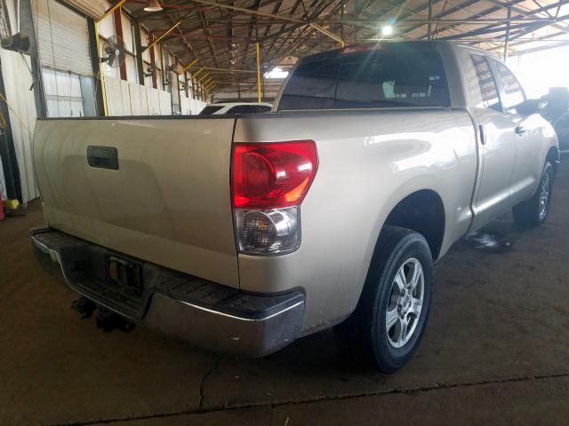 5TFRV54117X020610 - 2007 TOYOTA TUNDRA DOUBLE CAB SR5  photo 4