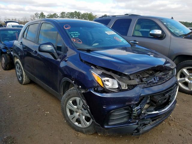 3GNCJKSB8JL236489 - 2018 CHEVROLET TRAX LS  photo 1