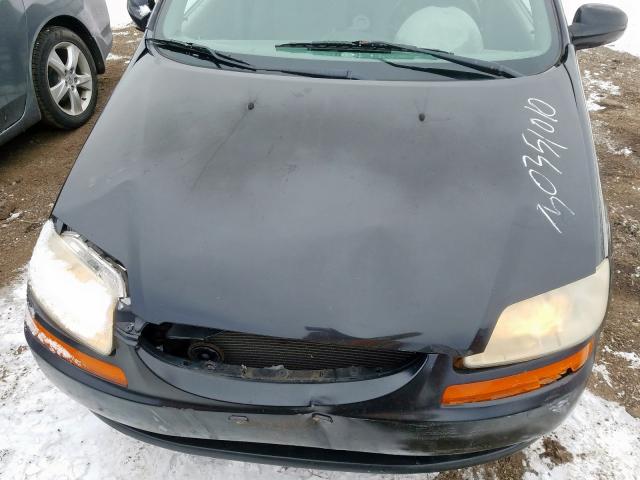 KL1TD52695B303328 - 2005 CHEVROLET AVEO BASE  photo 7