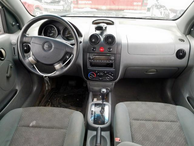 KL1TD52695B303328 - 2005 CHEVROLET AVEO BASE  photo 9
