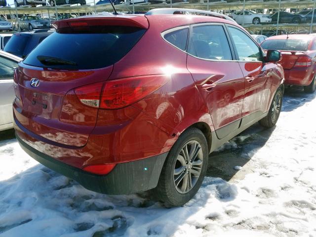 KM8JU3AGXFU072200 - 2015 HYUNDAI TUCSON LIMITED  photo 4