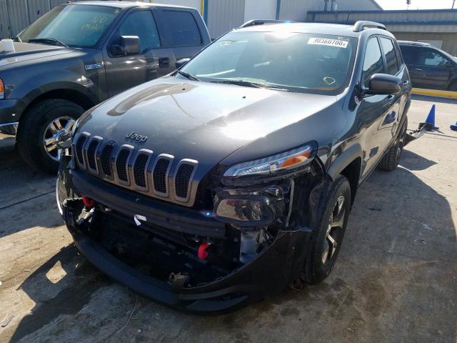 1C4PJMBS8EW282281 - 2014 JEEP CHEROKEE TRAILHAWK  photo 2