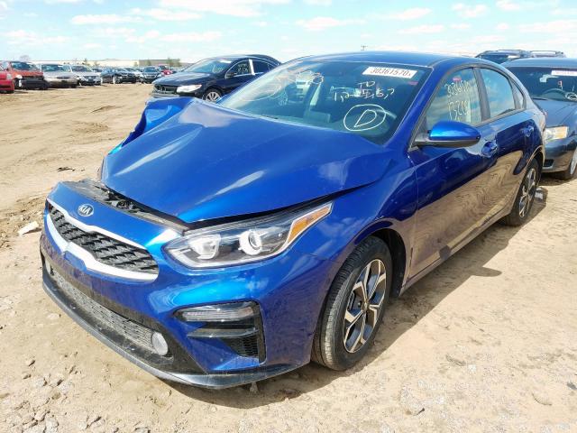 3KPF24AD9KE060723 - 2019 KIA FORTE FE  photo 2