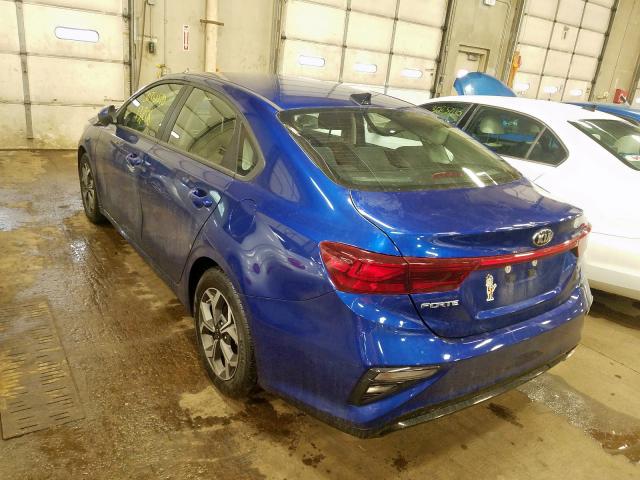 3KPF24AD9KE060723 - 2019 KIA FORTE FE  photo 3