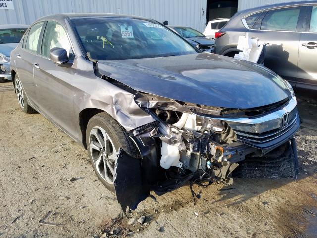 1HGCR2F79GA228023 - 2016 HONDA ACCORD EX  photo 1