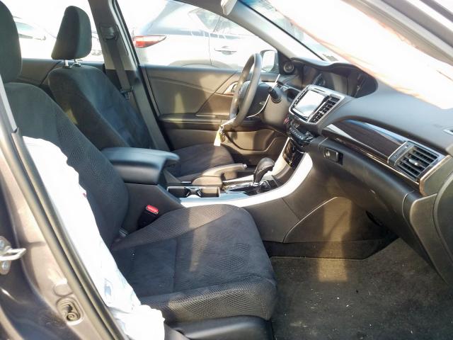 1HGCR2F79GA228023 - 2016 HONDA ACCORD EX  photo 5