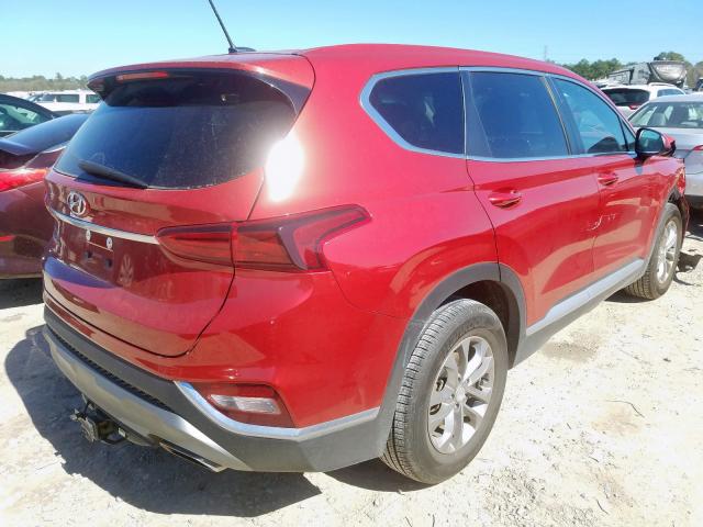 5NMS23AD2KH112422 - 2019 HYUNDAI SANTA FE SE  photo 4