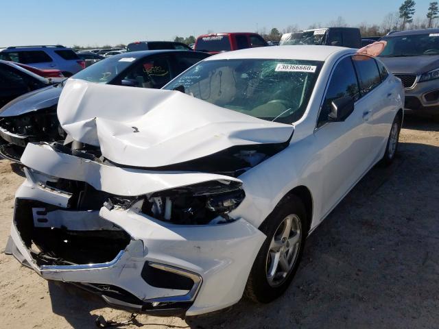 1G1ZC5ST8HF214285 - 2017 CHEVROLET MALIBU LS  photo 2