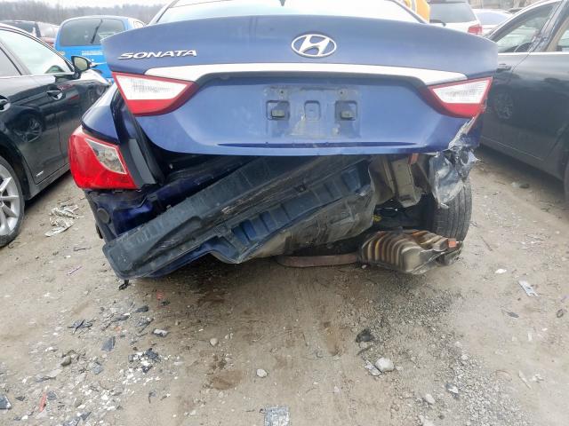 5NPEB4ACXCH372050 - 2012 HYUNDAI SONATA GLS  photo 9