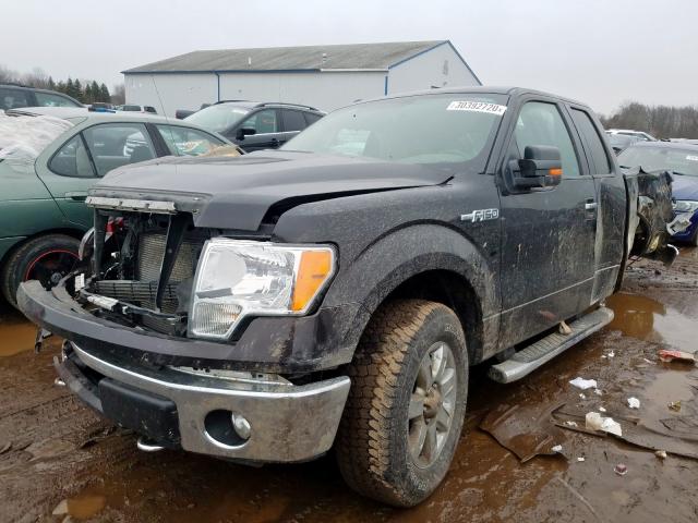 1FTFX1EF4DFD79533 - 2013 FORD F150 SUPER CAB  photo 2