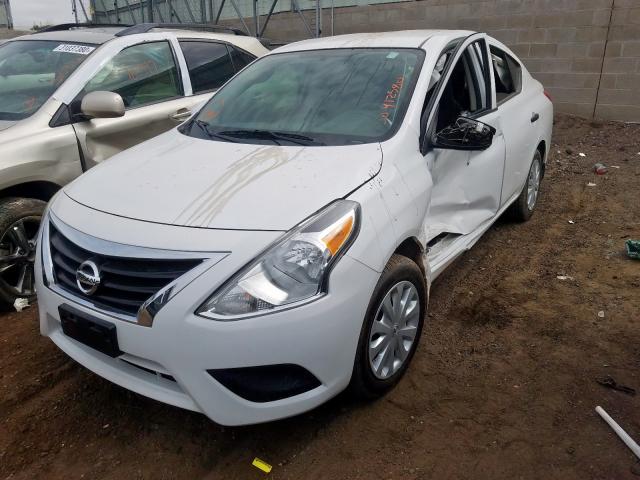 3N1CN7AP7HL831693 - 2017 NISSAN VERSA S  photo 2