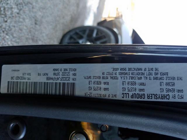 2C3CDZFJ4FH744098 - 2015 DODGE CHALLENGER R/T SCAT PACK  photo 10