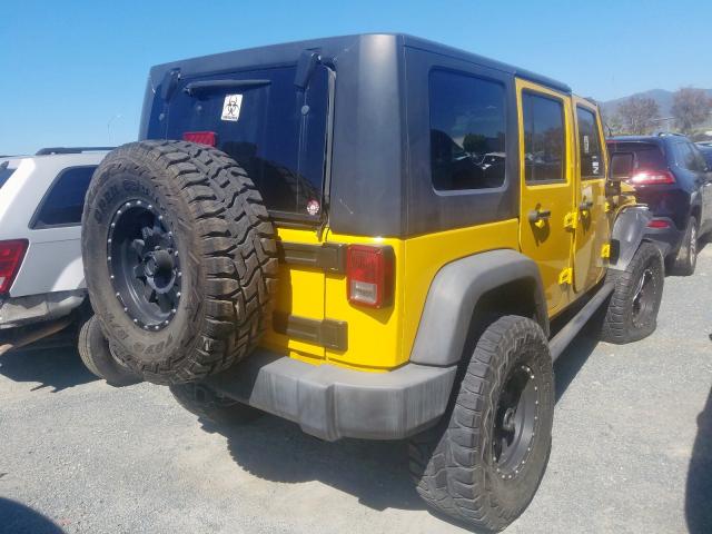 1J4GA39118L620756 - 2008 JEEP WRANGLER UNLIMITED X  photo 4