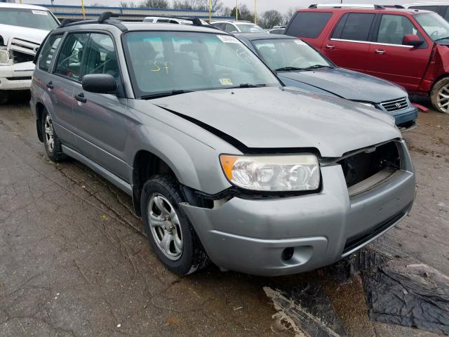 JF1SG63617H725602 - 2007 SUBARU FORESTER 2.5X  photo 1