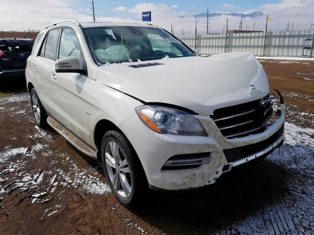 4JGDA5HB3CA077439 - 2012 MERCEDES-BENZ ML 350 4MATIC  photo 1
