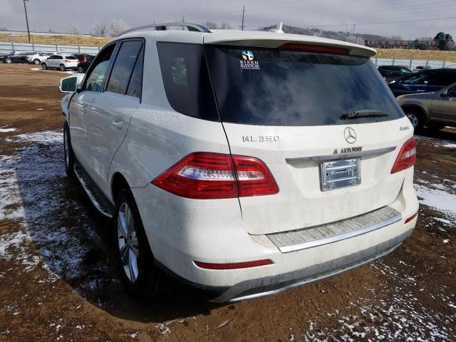 4JGDA5HB3CA077439 - 2012 MERCEDES-BENZ ML 350 4MATIC  photo 3