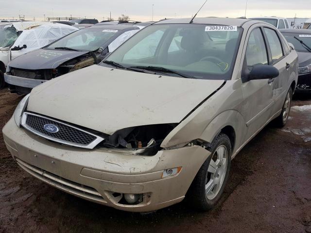 1FAHP34N57W221385 - 2007 FORD FOCUS ZX4  photo 2