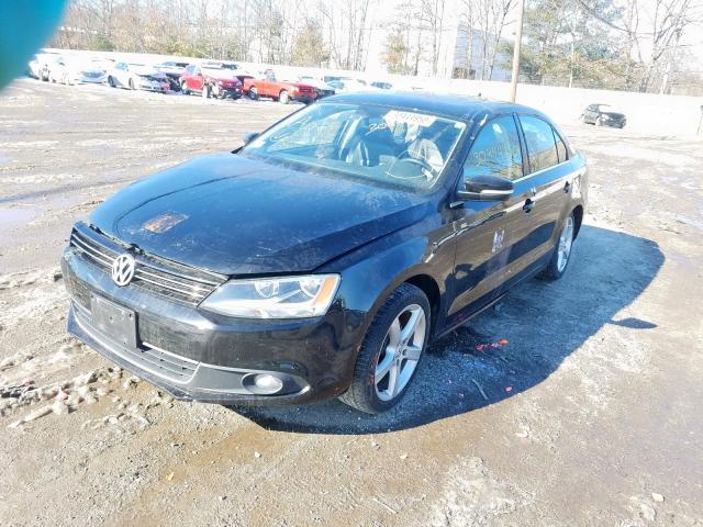 3VWLP7AJ1CM327871 - 2012 VOLKSWAGEN JETTA SEL  photo 2