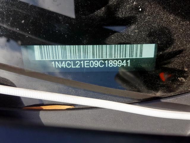 1N4CL21E09C189941 - 2009 NISSAN ALTIMA HYBRID  photo 10