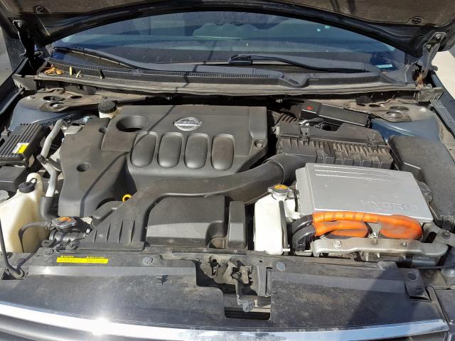 1N4CL21E09C189941 - 2009 NISSAN ALTIMA HYBRID  photo 7