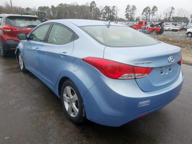 KMHDH4AE3CU311829 - 2012 HYUNDAI ELANTRA GLS  photo 3