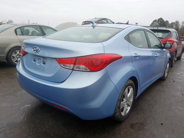 KMHDH4AE3CU311829 - 2012 HYUNDAI ELANTRA GLS  photo 4