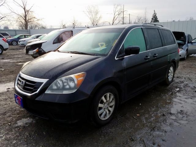 5FNRL3H69AB104496 - 2010 HONDA ODYSSEY EXL CHARCOAL photo 2