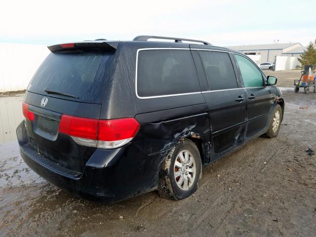 5FNRL3H69AB104496 - 2010 HONDA ODYSSEY EXL CHARCOAL photo 4