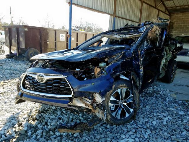 5TDGZRBH6LS008584 - 2020 TOYOTA HIGHLANDER XLE  ფოტო 2