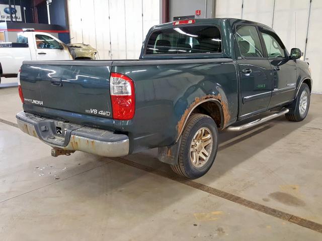 5TBDT441X6S540084 - 2006 TOYOTA TUNDRA DOUBLE CAB SR5  photo 4