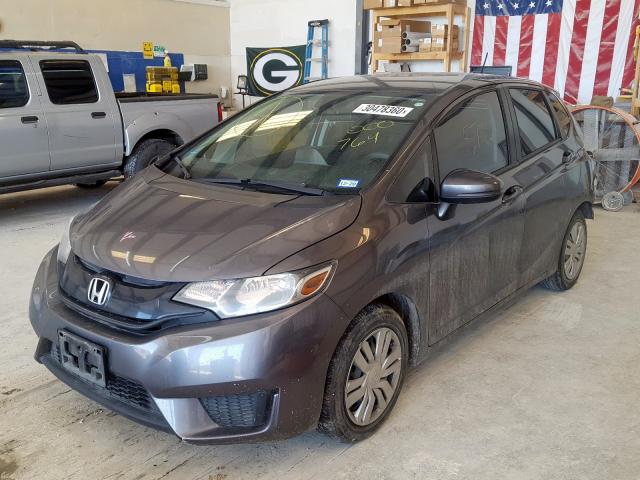 JHMGK5H52HS000764 - 2017 HONDA FIT LX  photo 2