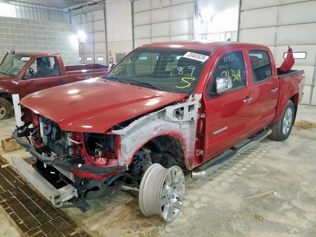 5TFLU4EN7DX051831 - 2013 TOYOTA TACOMA DOUBLE CAB  photo 2