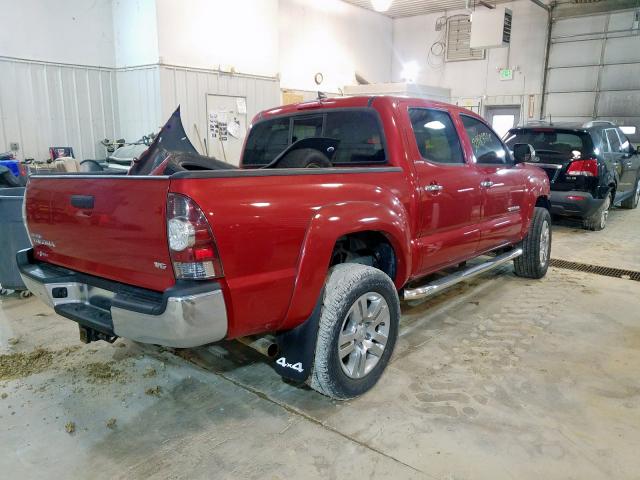 5TFLU4EN7DX051831 - 2013 TOYOTA TACOMA DOUBLE CAB  照片 4