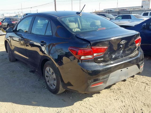 3KPA24AB1KE158198 - 2019 KIA RIO S  photo 3