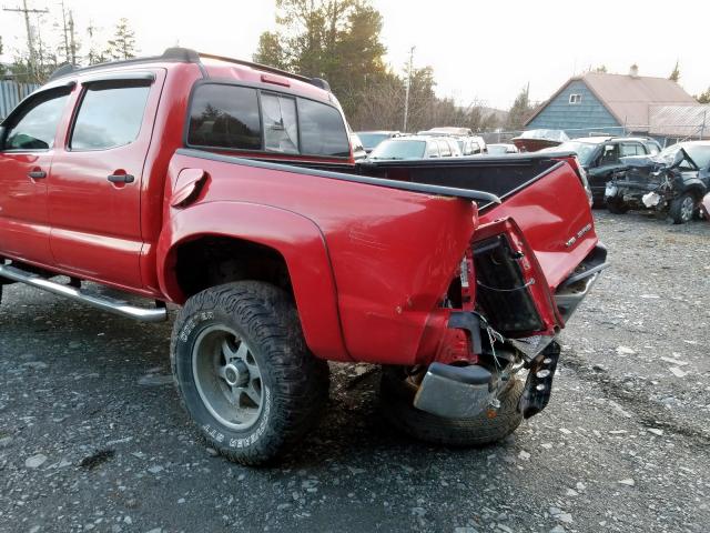 5TELU42N17Z353021 - 2007 TOYOTA TACOMA DOUBLE CAB  photo 9