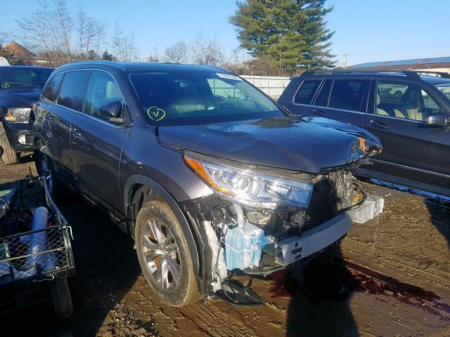 5TDJKRFH4FS166463 - 2015 TOYOTA HIGHLANDER XLE  ფოტო 1