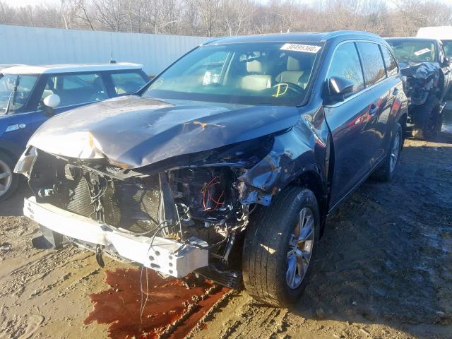 5TDJKRFH4FS166463 - 2015 TOYOTA HIGHLANDER XLE  ფოტო 2