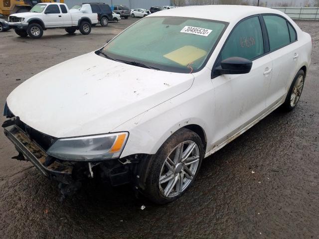 3VW2K7AJ4CM386438 - 2012 VOLKSWAGEN JETTA BASE  照片 2