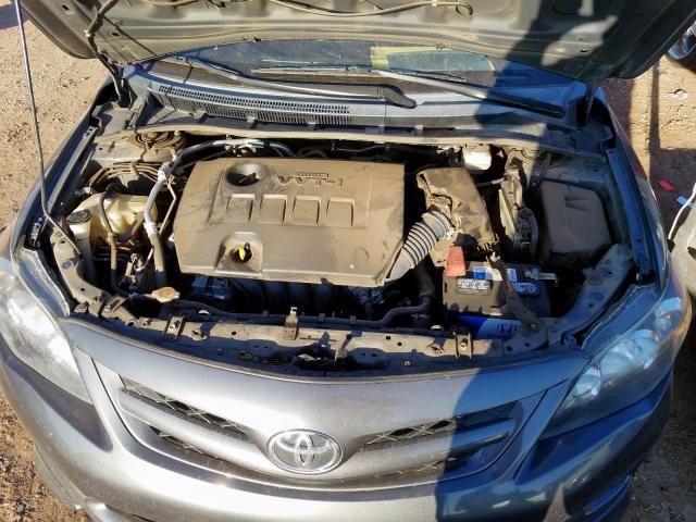 2T1BU4EE8DC113859 - 2013 TOYOTA COROLLA BASE  photo 7