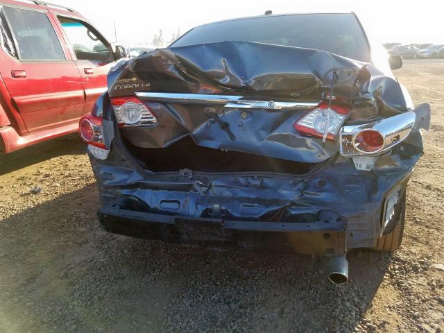 2T1BU4EE8DC113859 - 2013 TOYOTA COROLLA BASE  photo 9