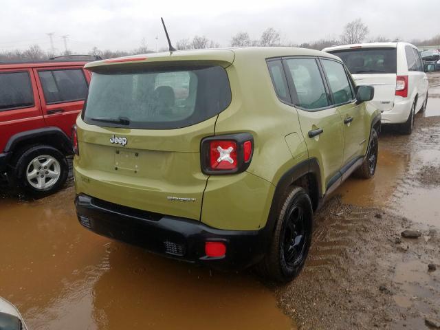 ZACCJAAT0FPB59107 - 2015 JEEP RENEGADE SPORT  լուսանկար 4