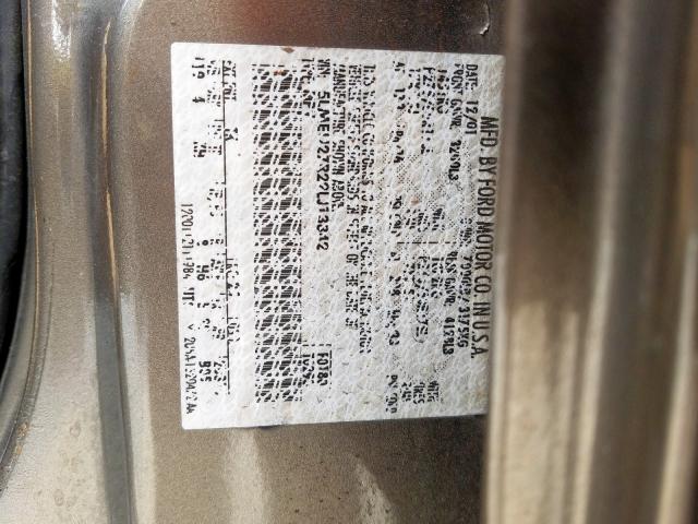 5LMEU27R22LJ13842 - 2002 LINCOLN NAVIGATOR  照片 10