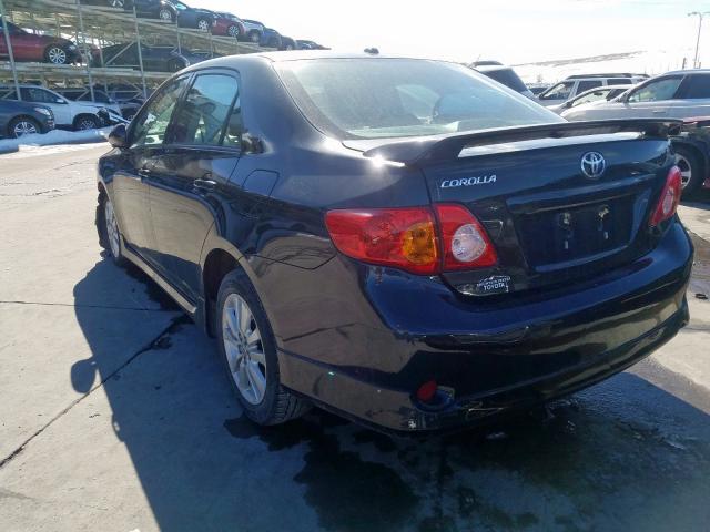 2T1BU4EE1AC503777 - 2010 TOYOTA COROLLA BASE  photo 3