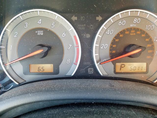 2T1BU4EE1AC503777 - 2010 TOYOTA COROLLA BASE  photo 8