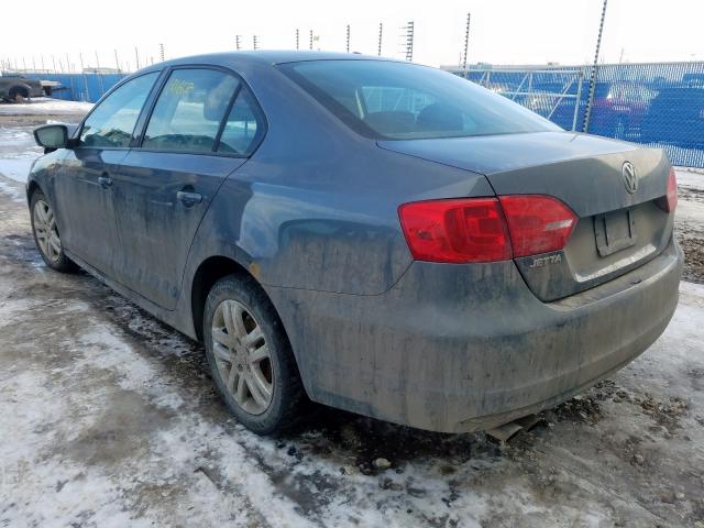 3VW2K7AJ5BM367363 - 2011 VOLKSWAGEN JETTA BASE  照片 3