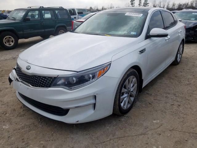 5XXGU4L37GG037832 - 2016 KIA OPTIMA EX  photo 2