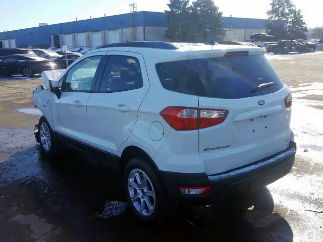 MAJ6S3GL1LC313198 - 2020 FORD ECOSPORT SE  photo 3