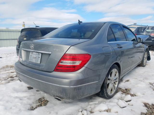 WDDGF8AB4DG117241 - 2013 MERCEDES-BENZ C 300 4MATIC  photo 4