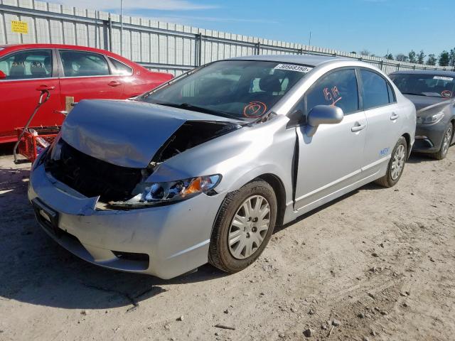 1HGFA46559L000610 - 2009 HONDA CIVIC GX  photo 2